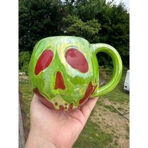 NWT Disney Villians Series Ceramic Poison Apple Mug